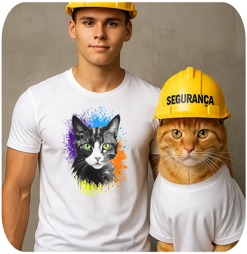 GATO GUARDIÃO - Cor & Luz