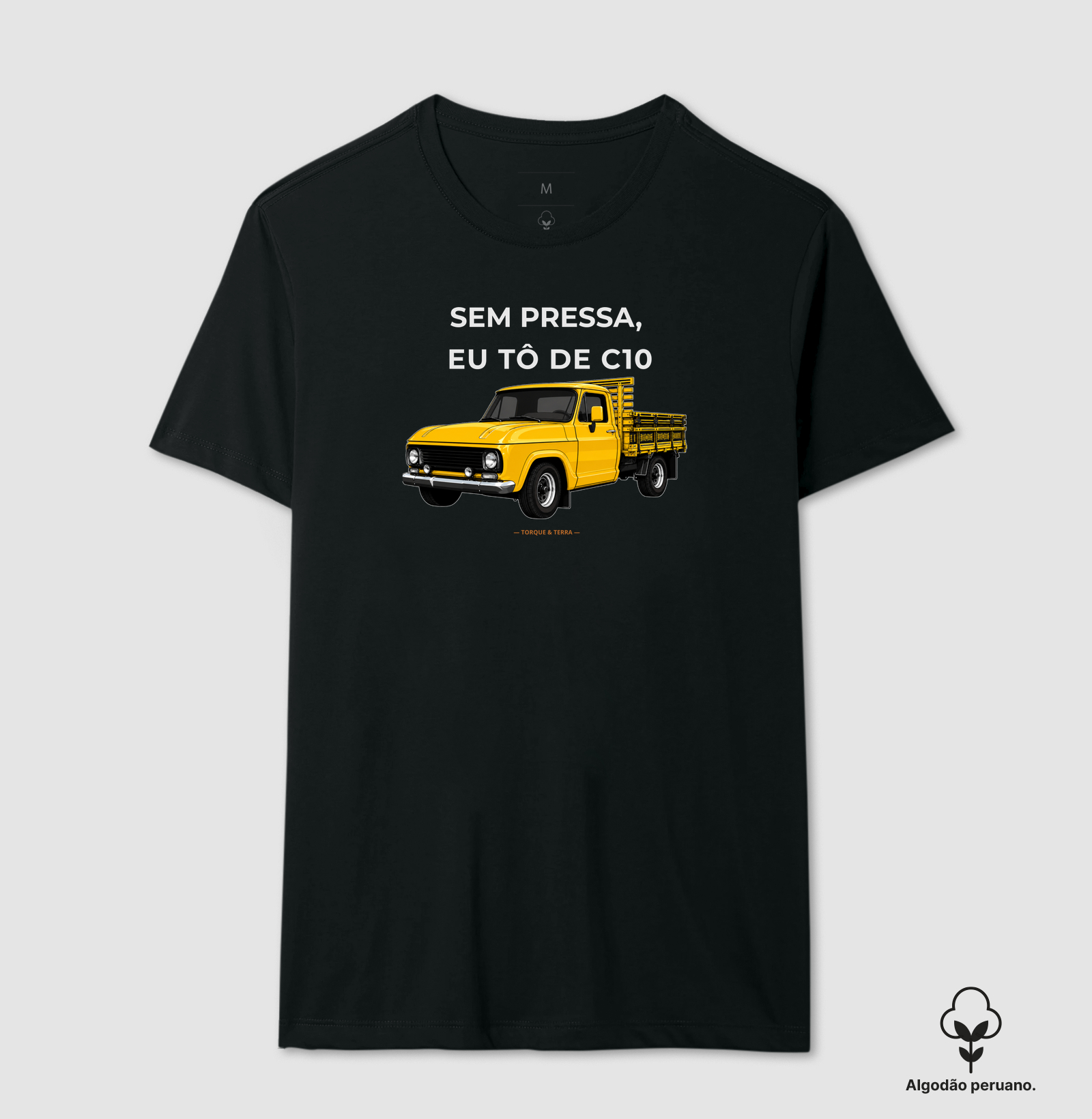 Sem pressa, eu tô de C10 - amarela