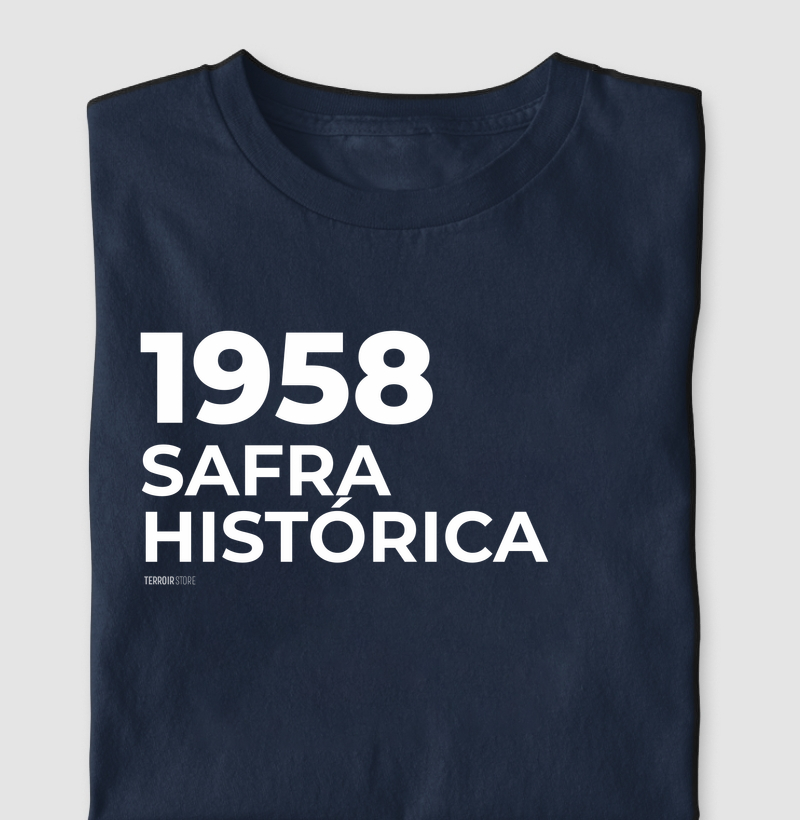 Camiseta Vinho - 1958 • Safra Histórica