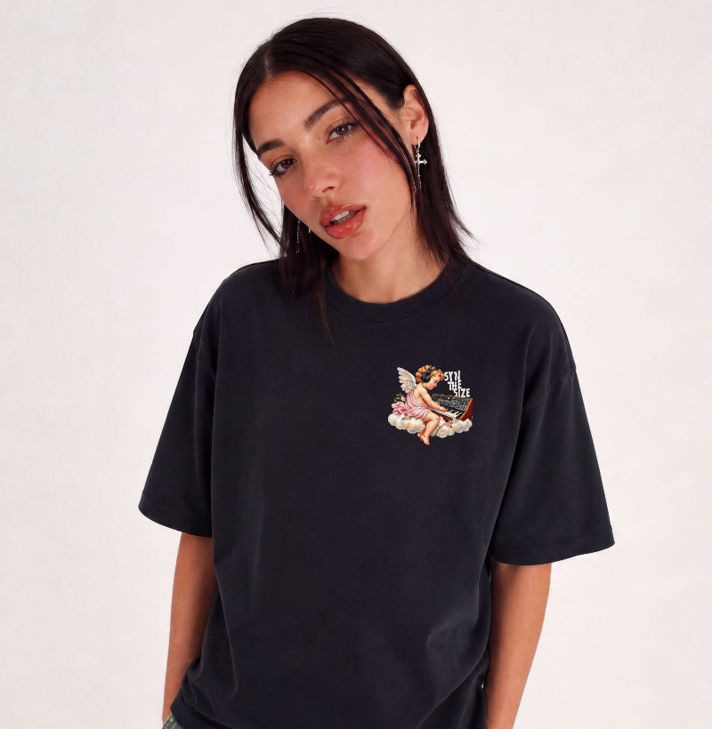 DIVINE FREQUENCY — Camiseta Oversized
