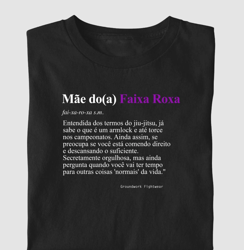 Mãe do(a) faixa roxa