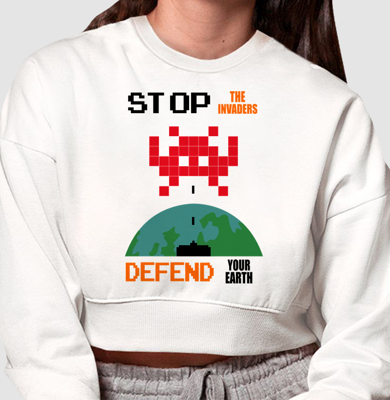 STOP THE INVADERS – Think Tee