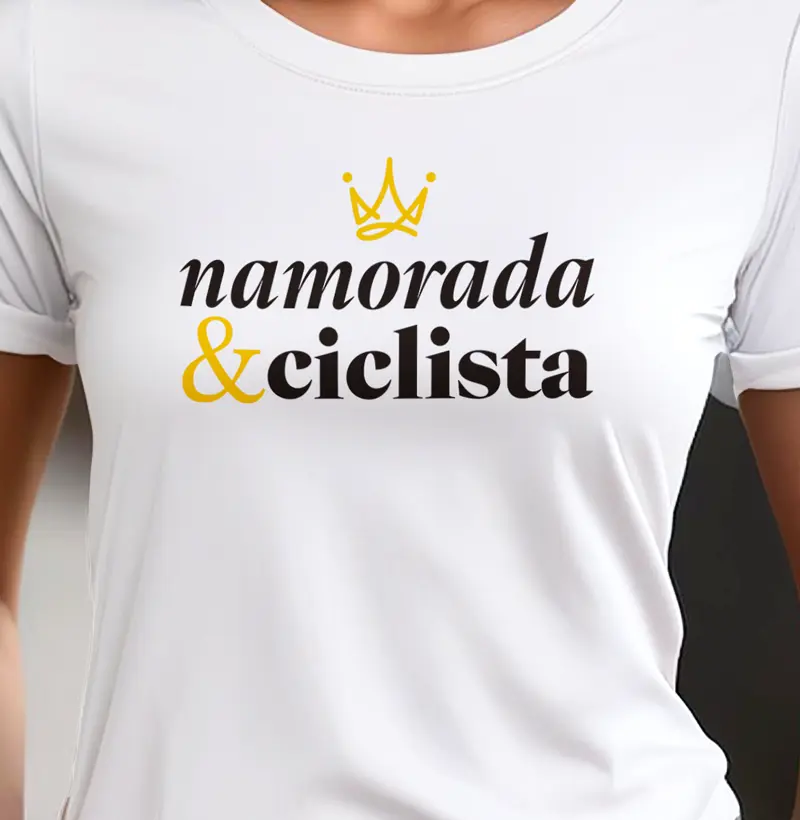 Namorada e ciclista