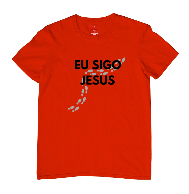 Masculina Eu Sigo Jesus Cores