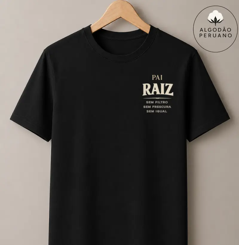 Camiseta Algodão Peruano - Raiz do Amor