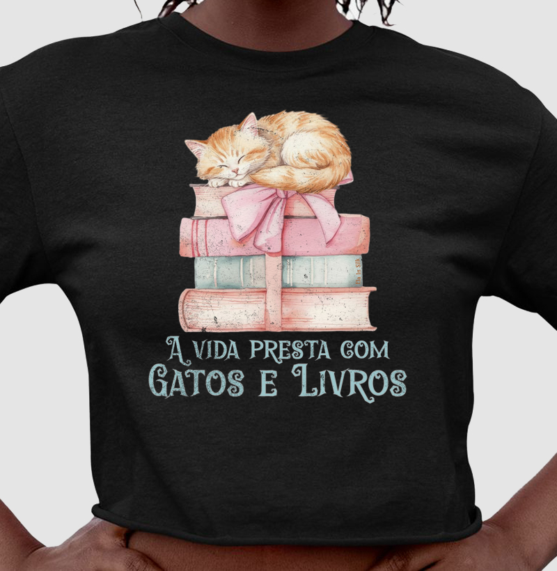 A vida presta com Gatos e Livros