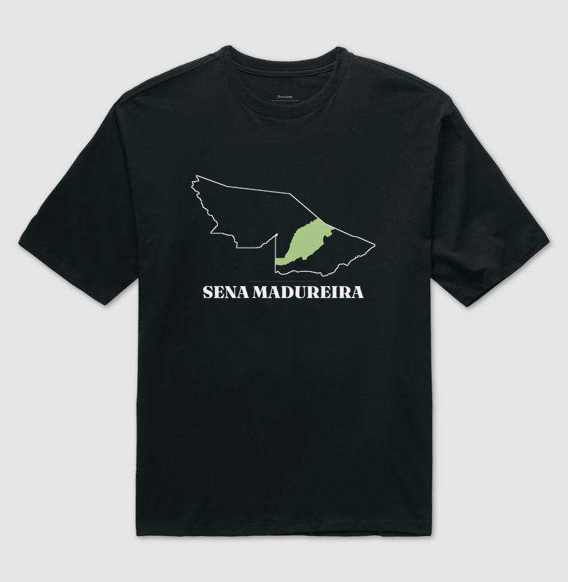 Sena Madureira | Traço AC - Camiseta Oversized