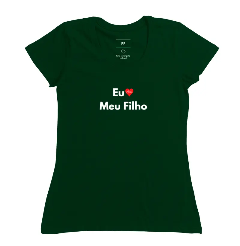Feminina Eu Amo Meu Filho 03 Cores