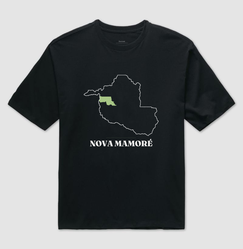 Nova Mamoré | Traço RO - Camiseta Oversized