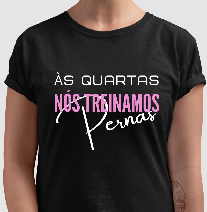 à quartas treinamos pernas