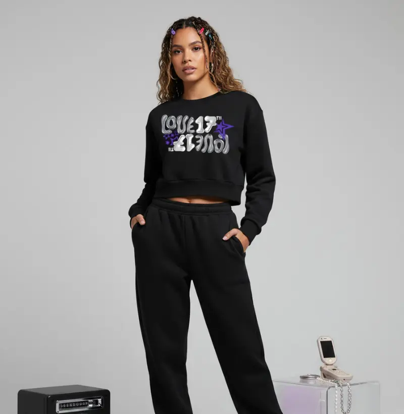Cami Cropped Moletom — Love Seventeen