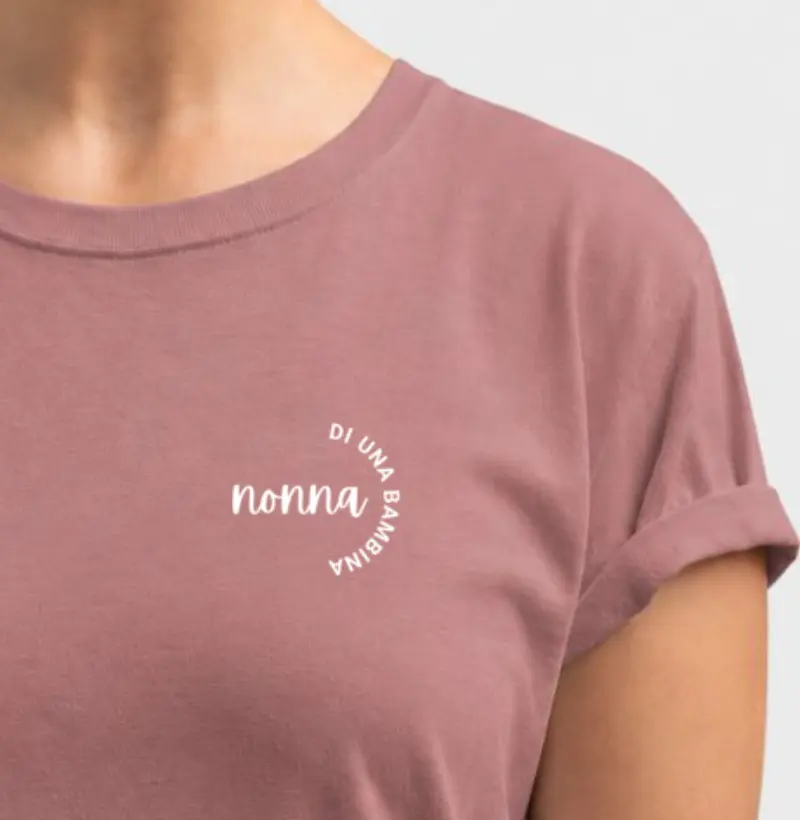 Camiseta Nonna de una bambina - Camiseta