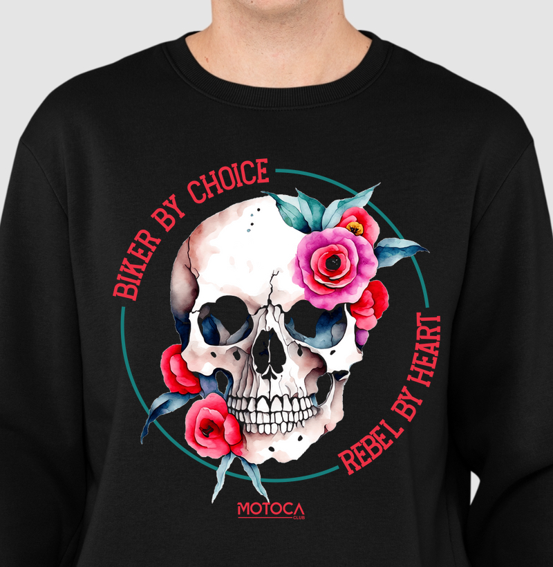 Biker by Choice Moletom s/ Capuz