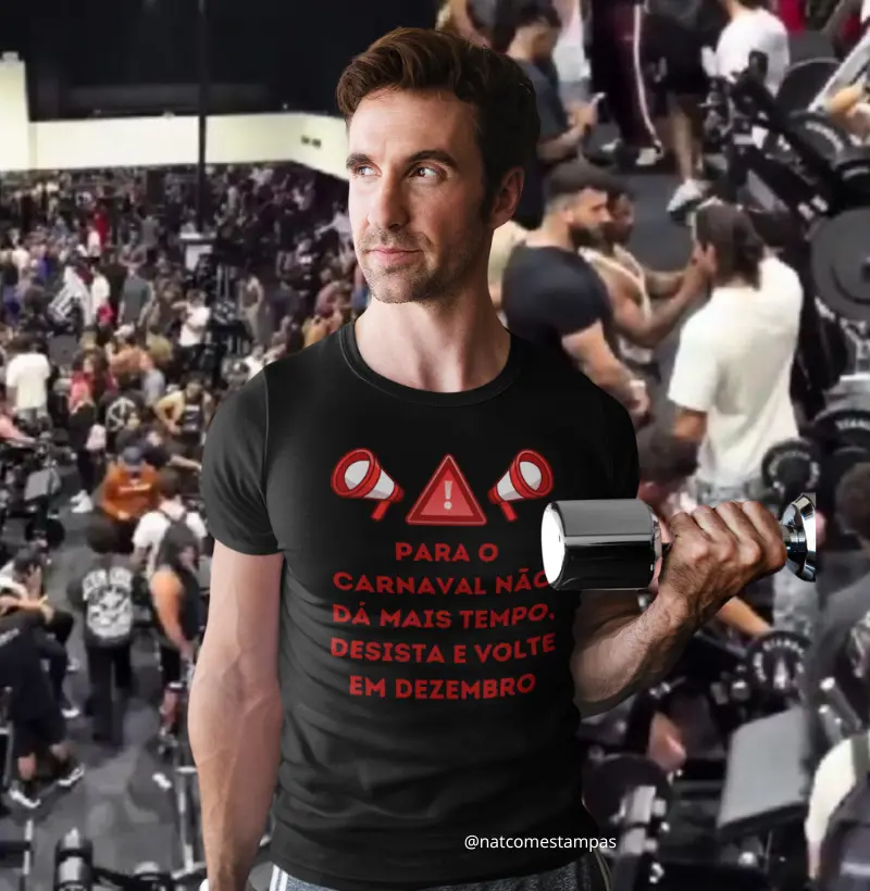 Para o carnaval não dá mais tempo, desista e volte em dezembro
