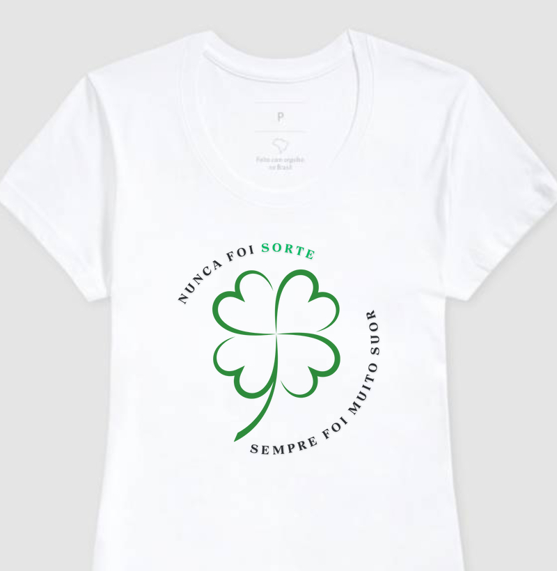 Nunca foi Sorte, sempre foi muito suor