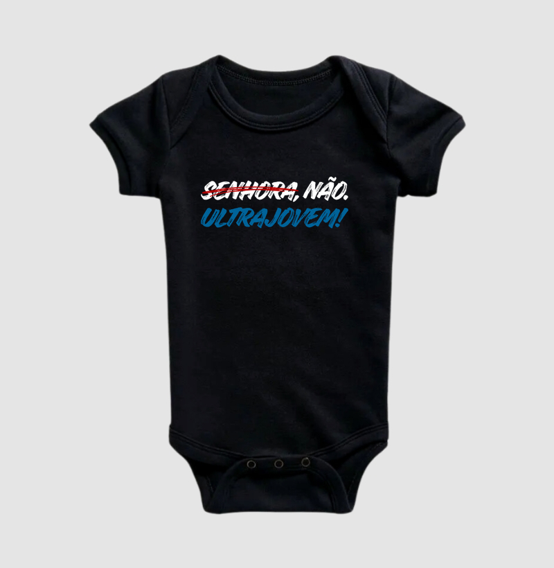 Senhor, não. Ultrajovem! - Body Infantil