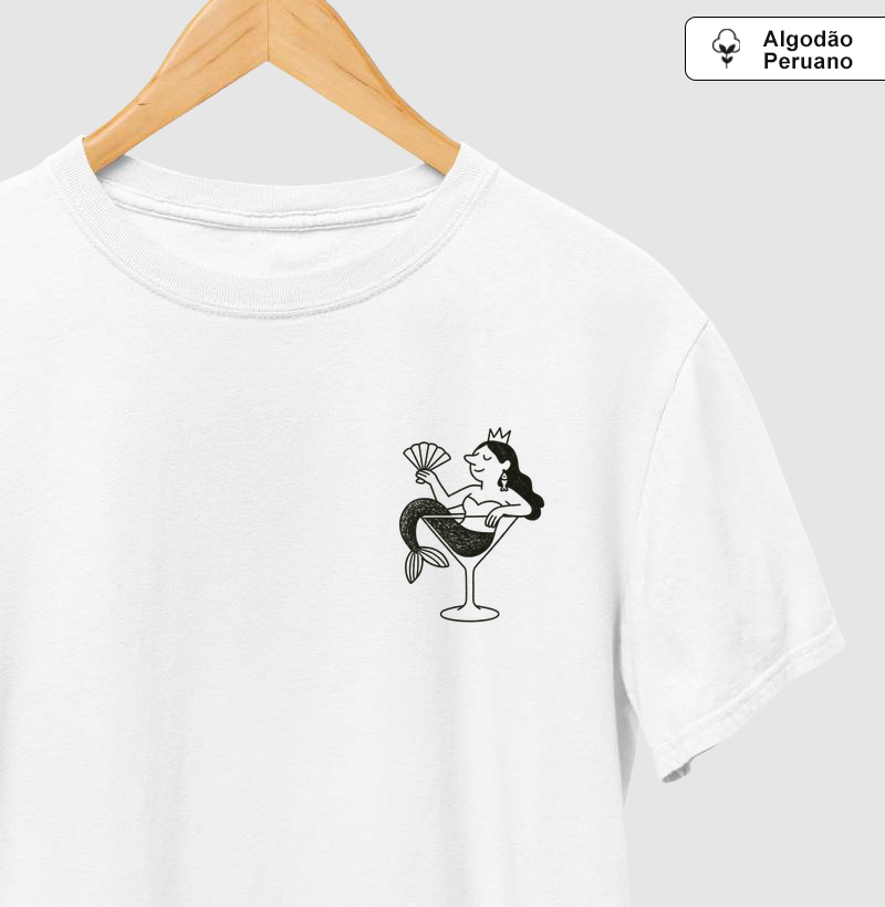 Camiseta Sereia de Leque - por Maisa Campos