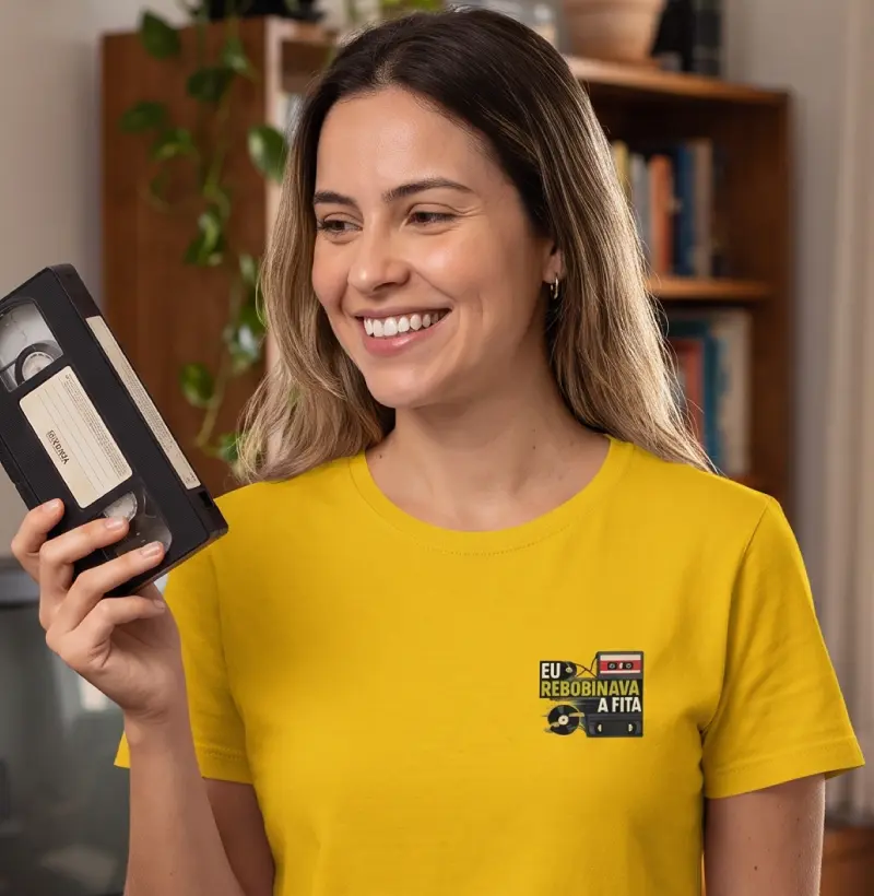 Eu rebobinava a fita