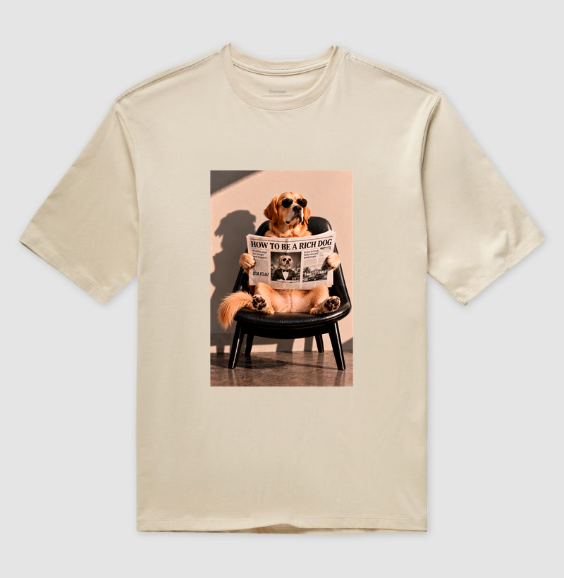 💸 How to Be a Rich Dog – Versão Golden Retriever 🐾👑