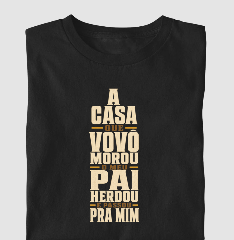 A casa que vovô morou
