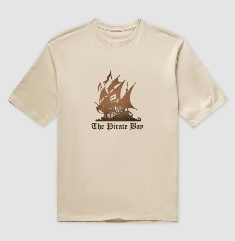 The Pirate Bay Origem - Camiseta Oversized