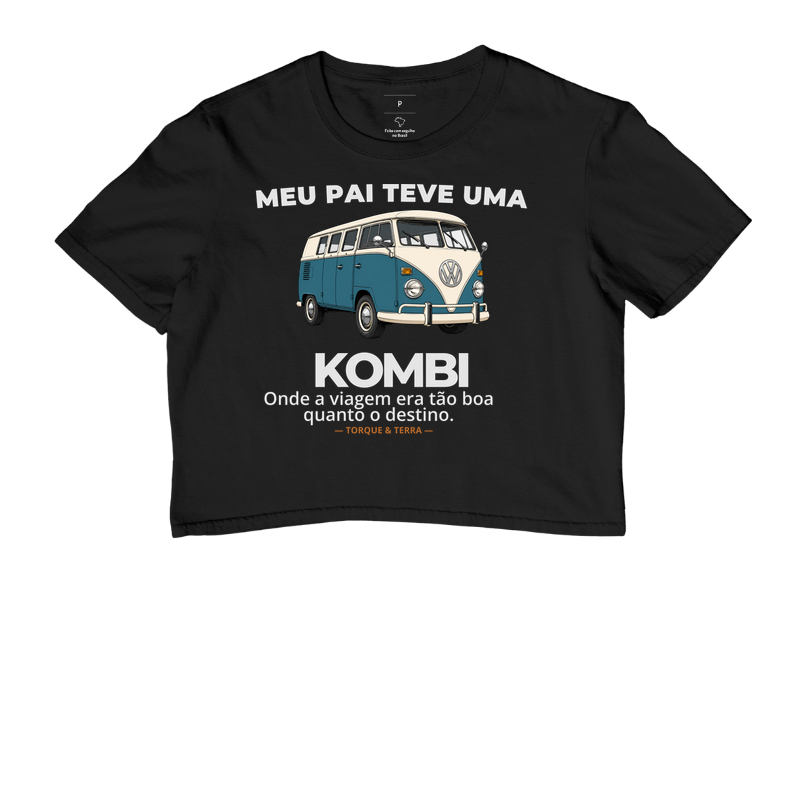 Meu pai teve uma - KOMBI - azul com branco