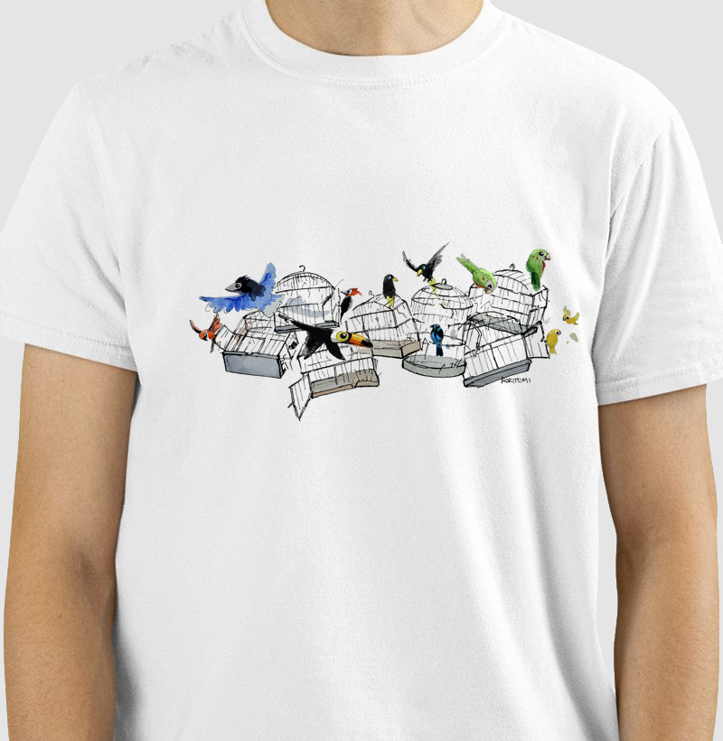 Nasceu na natureza, viveu na natureza. Essa é a lei!