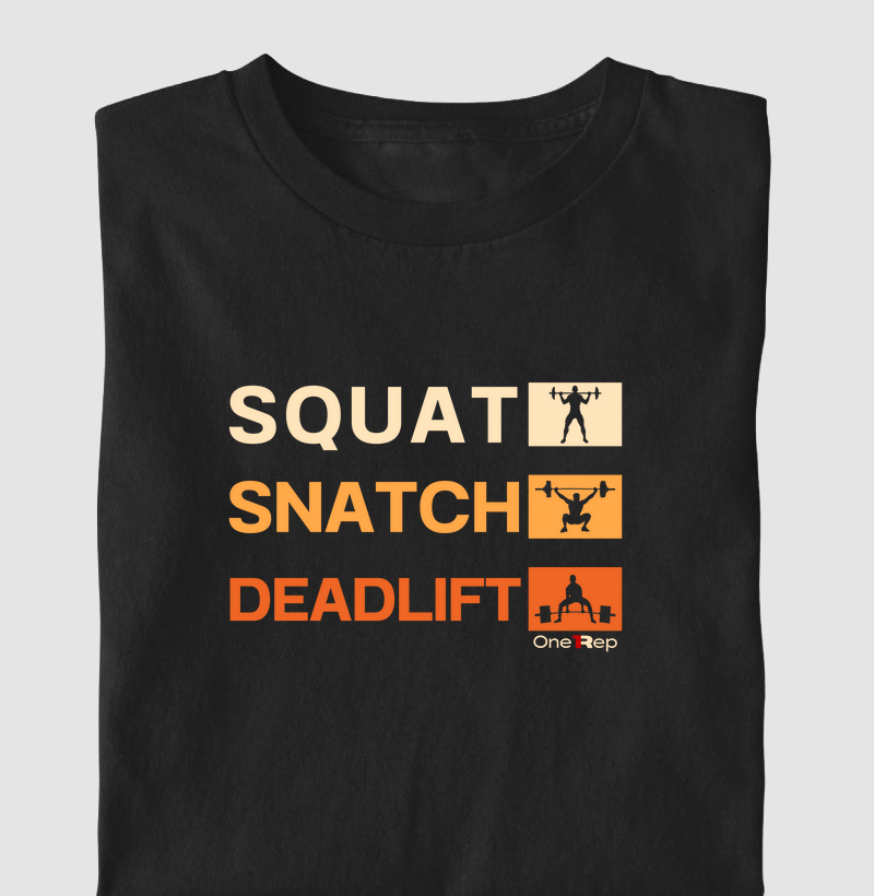 Squat, Snatch e Deadlift