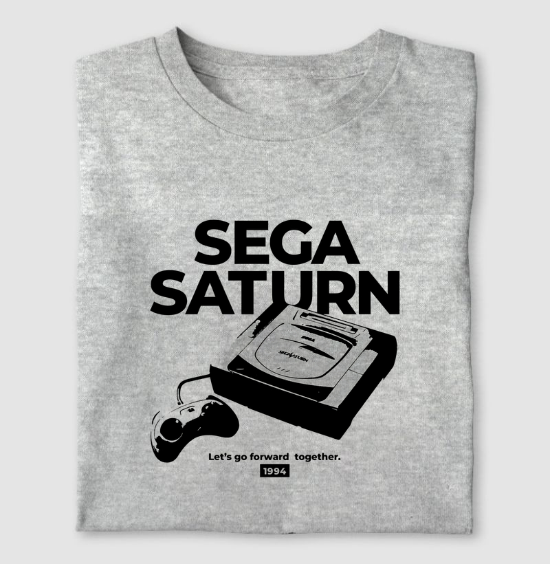 Sega Saturn - Let's go forward together! - Camiseta