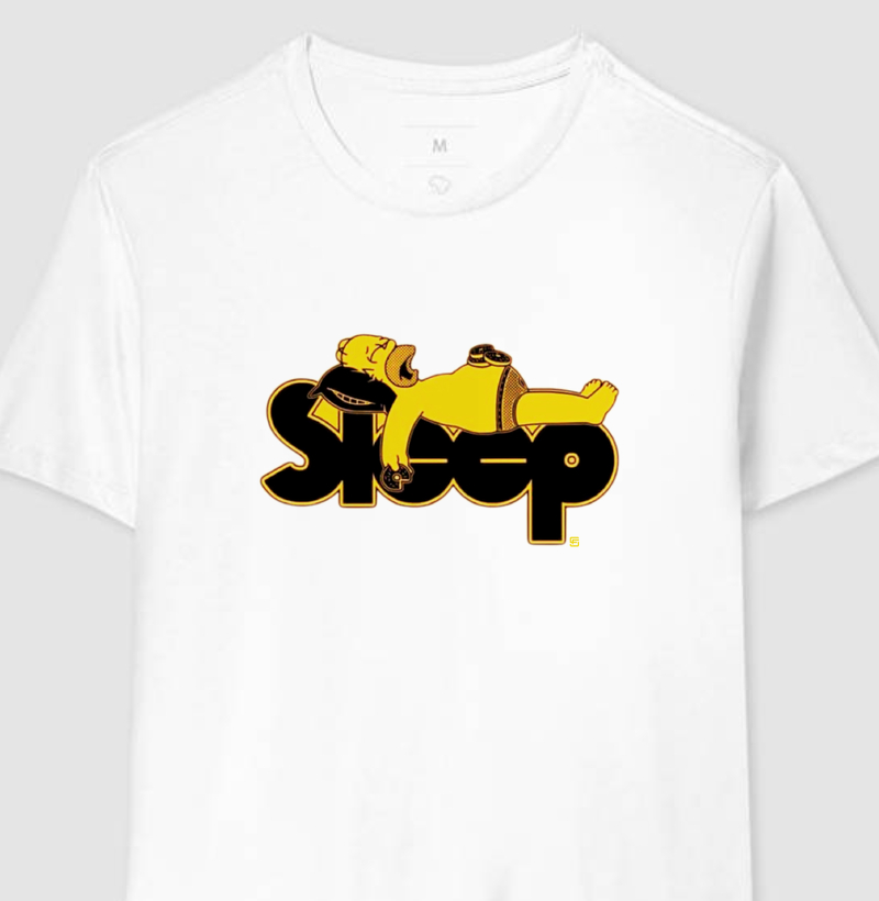 Camiseta Homer Simpson Sleep