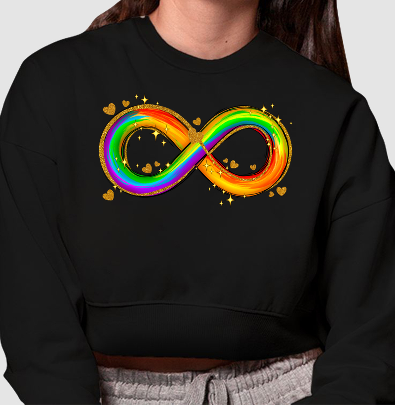 Moleton Cropped do Infinito