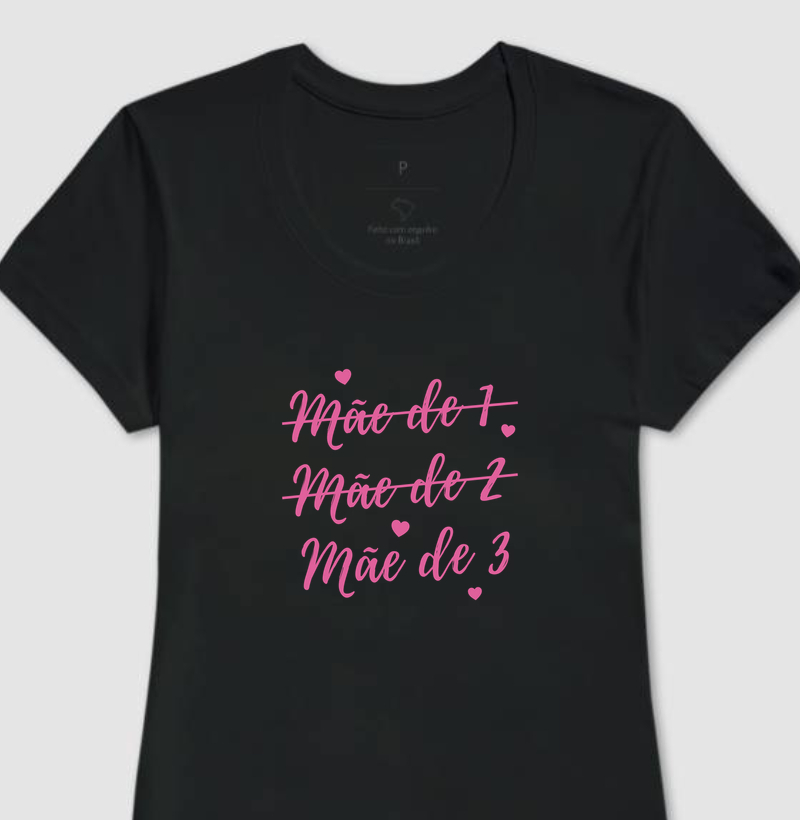 Mãe de 3 