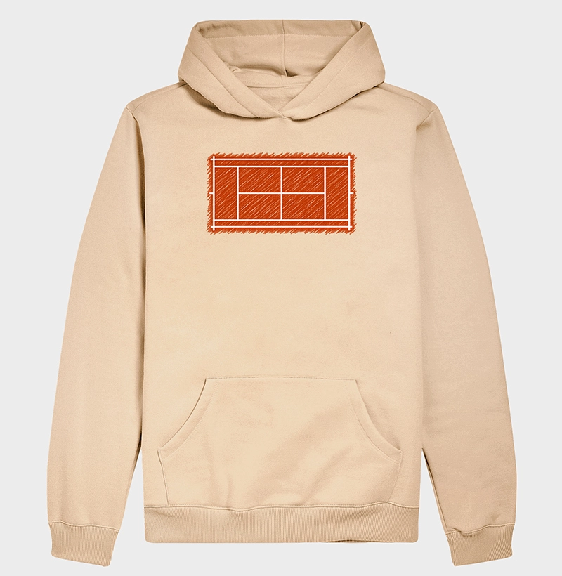 Quadra Saibro Rabiscada - Hoodie Moletom