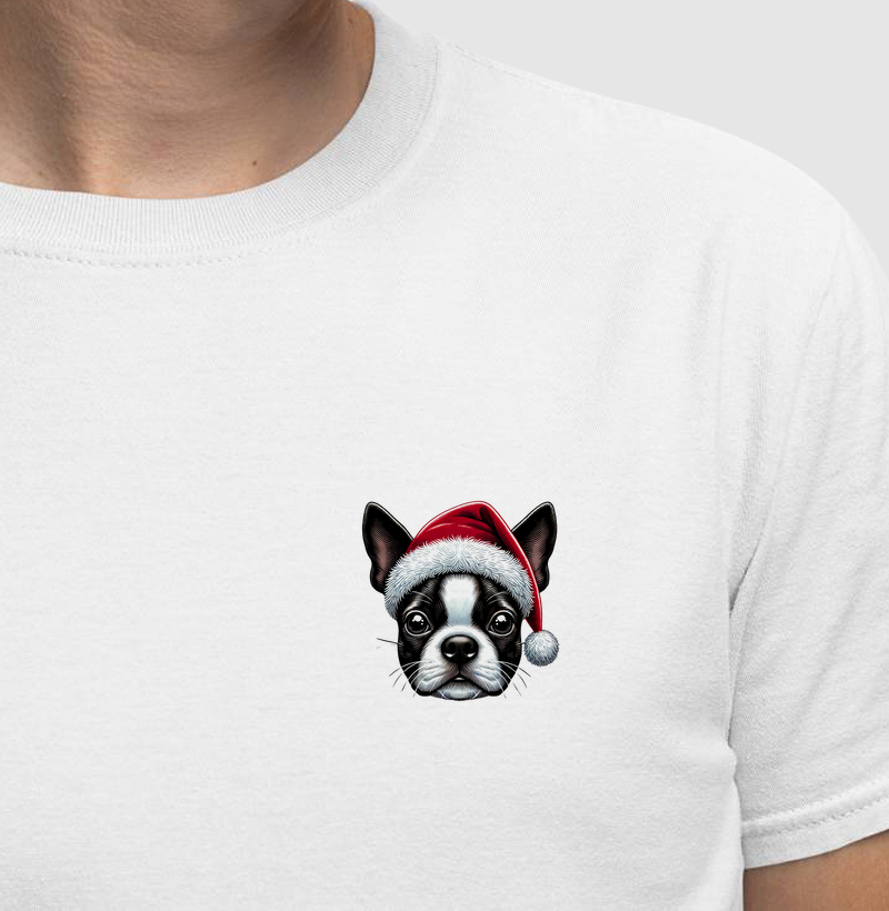 Boston Terrier - Dog Noel