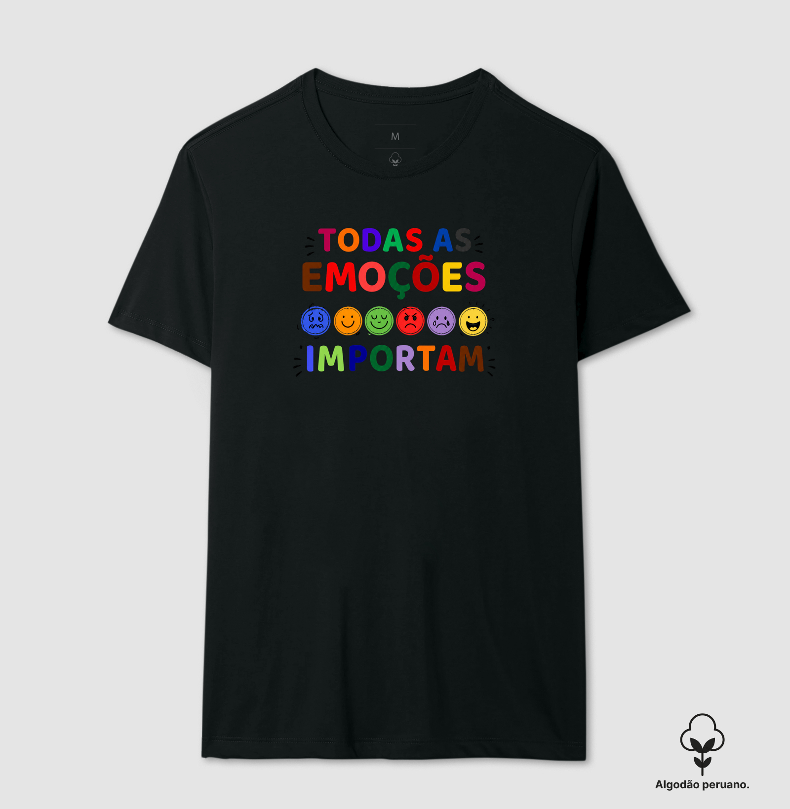 Camiseta Todas as Emoções Importam
