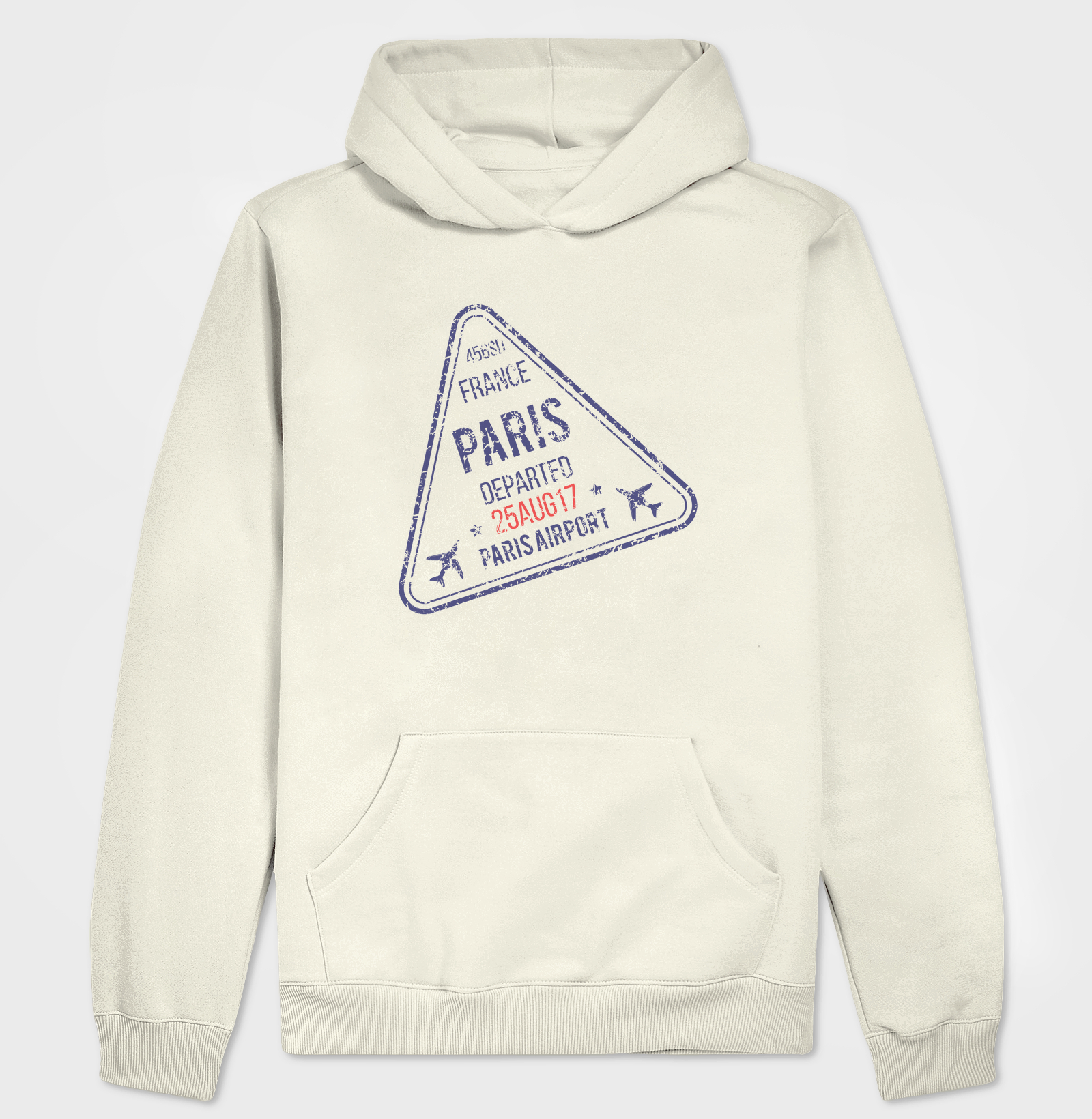 Camiseta Viagem - Carimbo Paris Departed