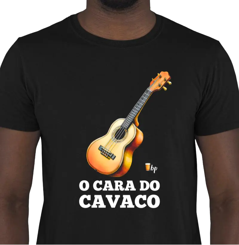 O cara do cavaco - com o cavaquinho