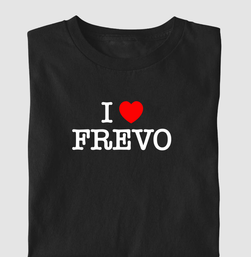 Camiseta I Love Frevo