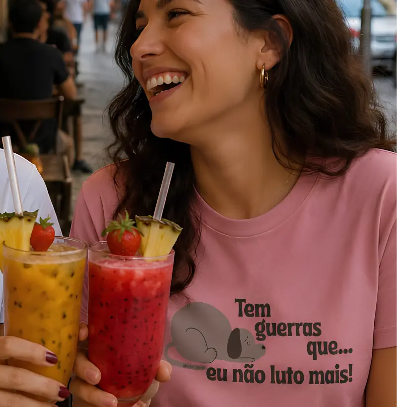 Tem guerras que eu não luto mais