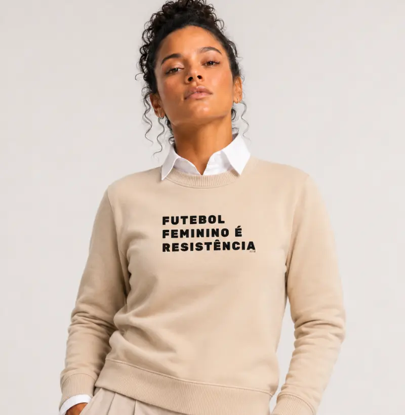 Futebol feminino é Resistência. 