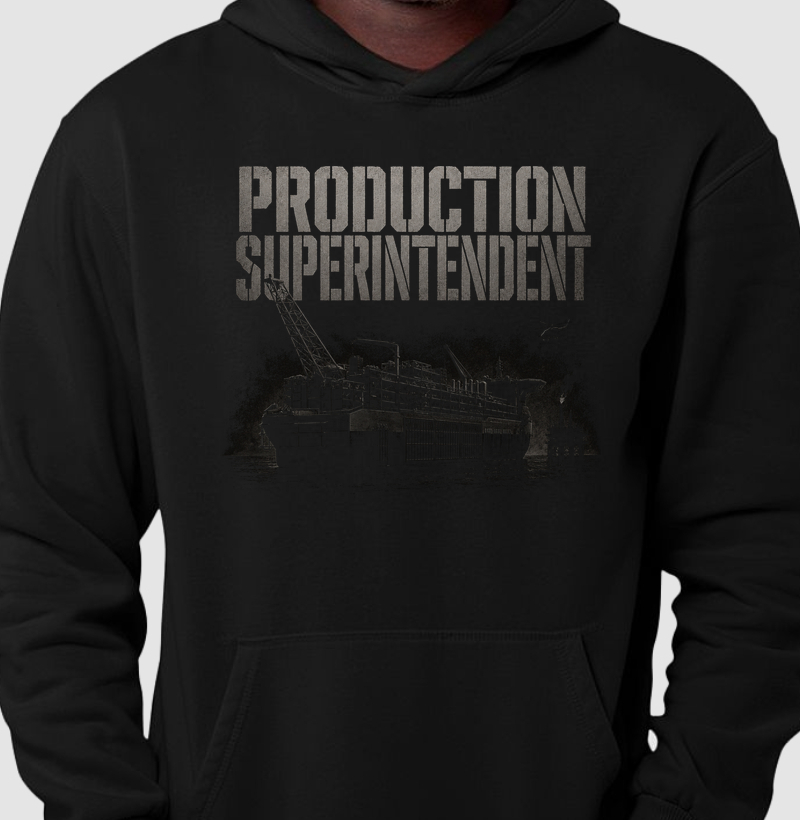 Production Superintendent Offshore 1 - Hoodie Moletom