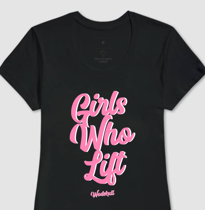 Camiseta Wodskull Girls Who Lift