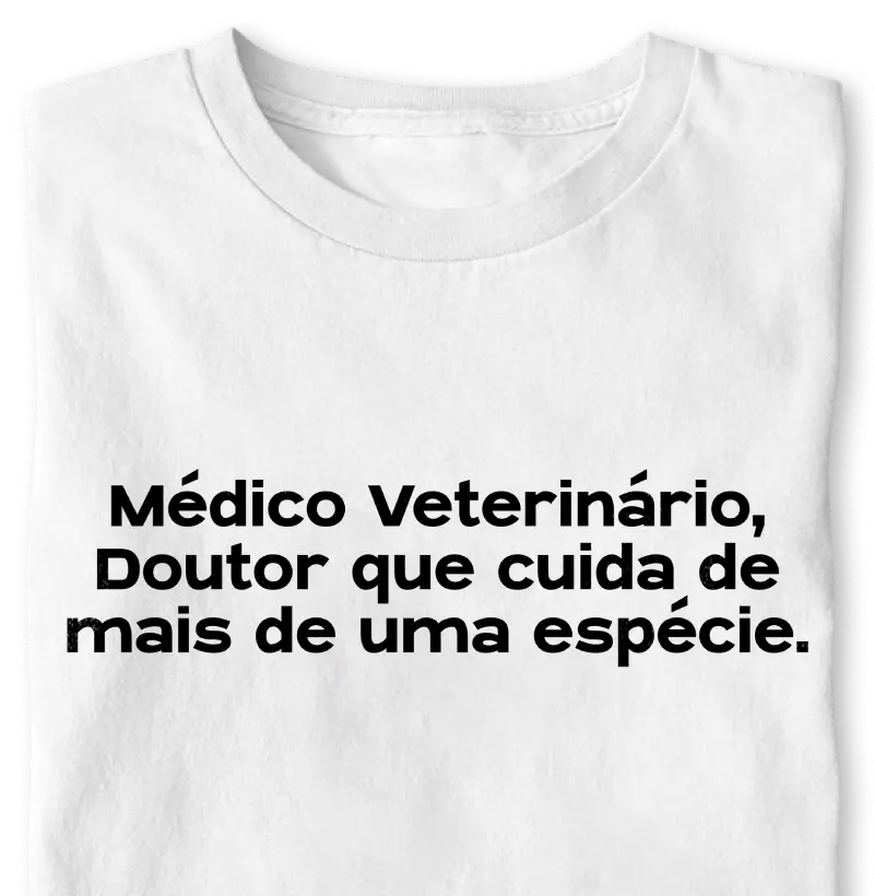 Doutor que cuida de mais de uma espécie.