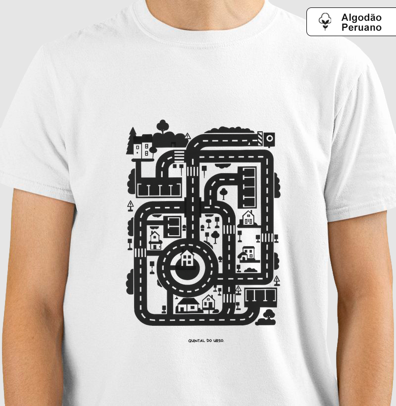 Camiseta pista de carrinho