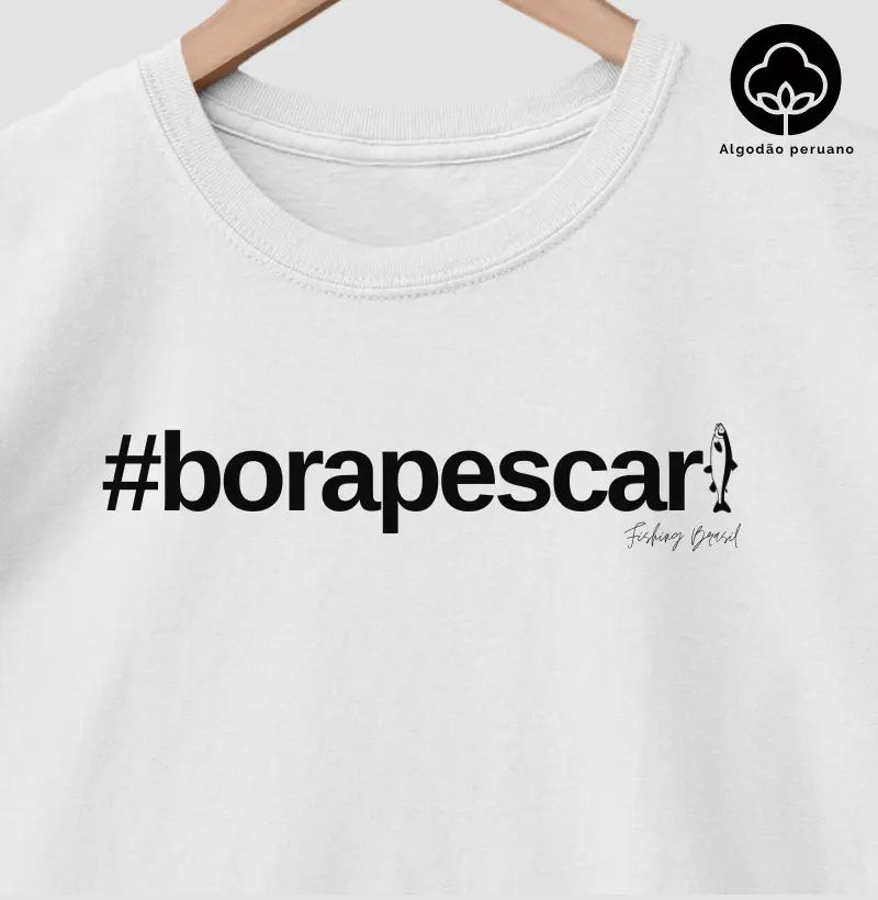 BORA PESCAR ( Algodão peruano)