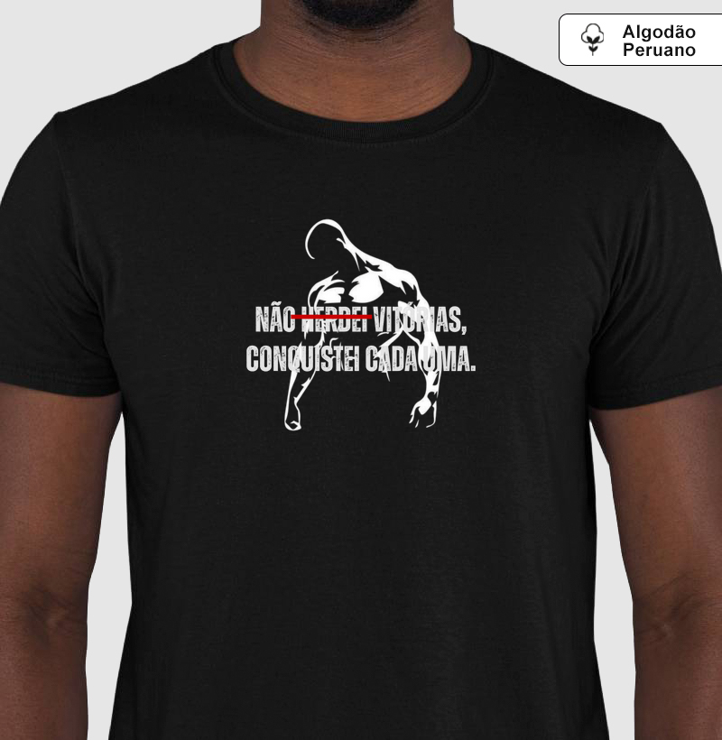 Não herdei vitórias, conquistei cada uma.