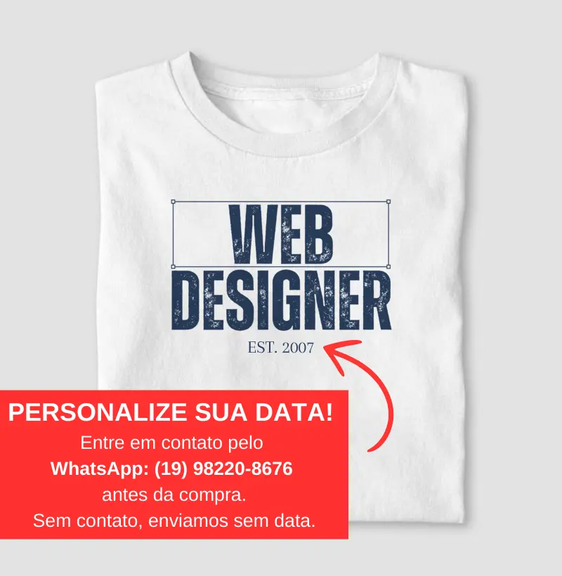 Web Designer: EST. [Sua data]