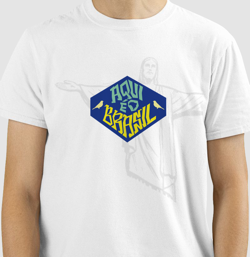 Aqui é o Brasil - CRISTO - Masculina