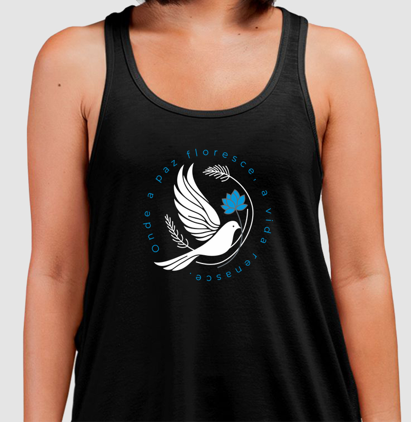 Onde a paz floresce, a vida renasce. (v2)