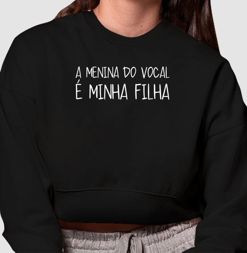 A menina do vocal é minha filha